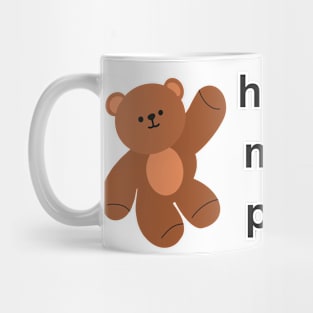 hug me plz Mug